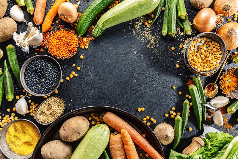 all vegetables and spices